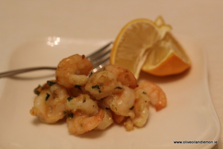 Garlic Roasted Prawns