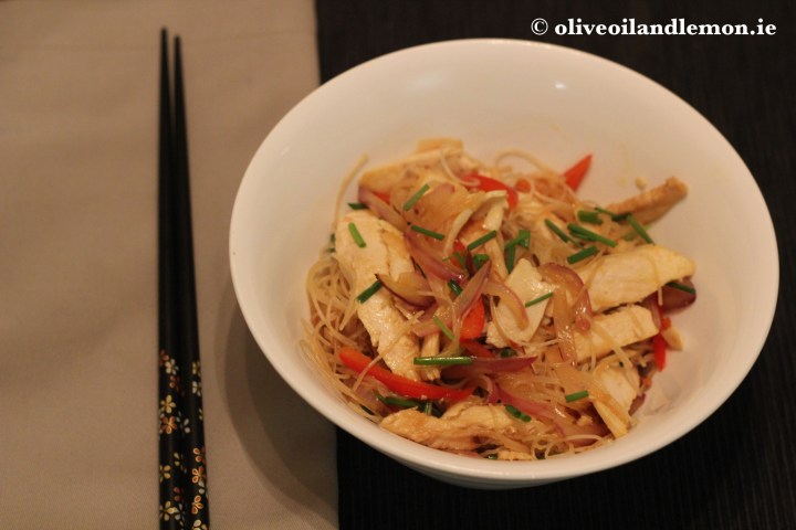 Stir Fry Veg with Vermicelli Noodles