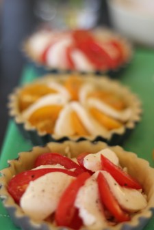 Carnival Savory Tarts Tomato and Mozzarella Savory Tarts