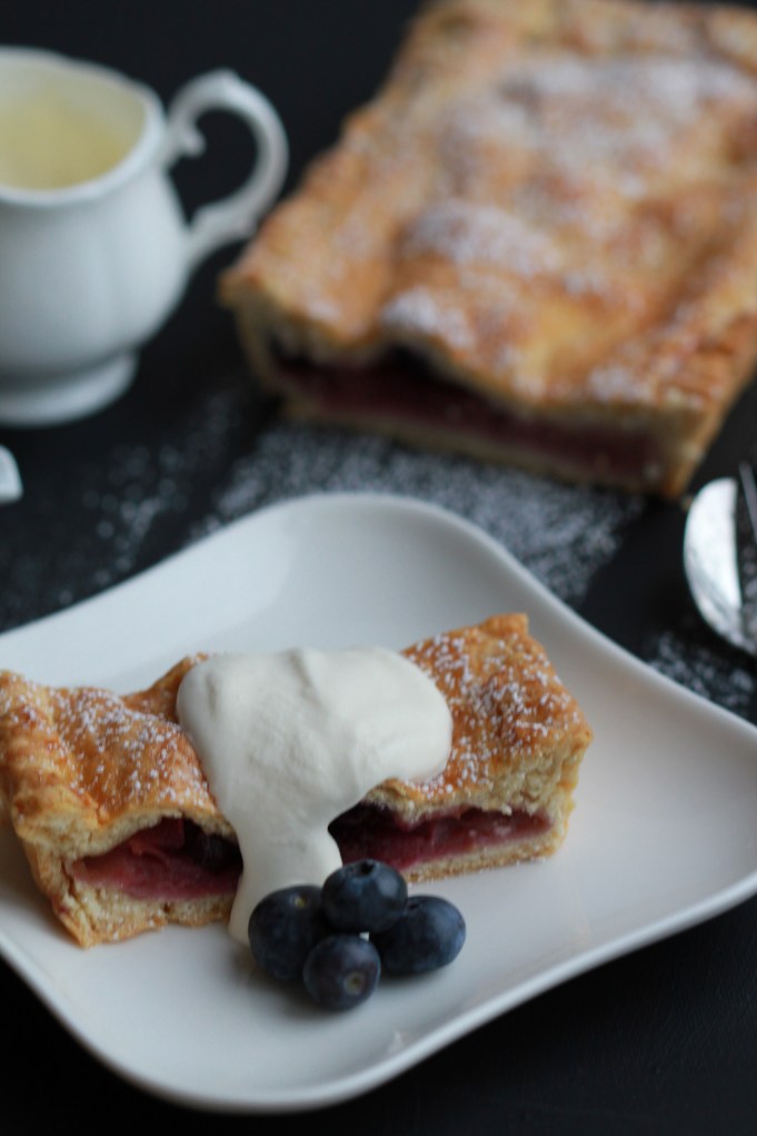 Apple Blueberry tart III