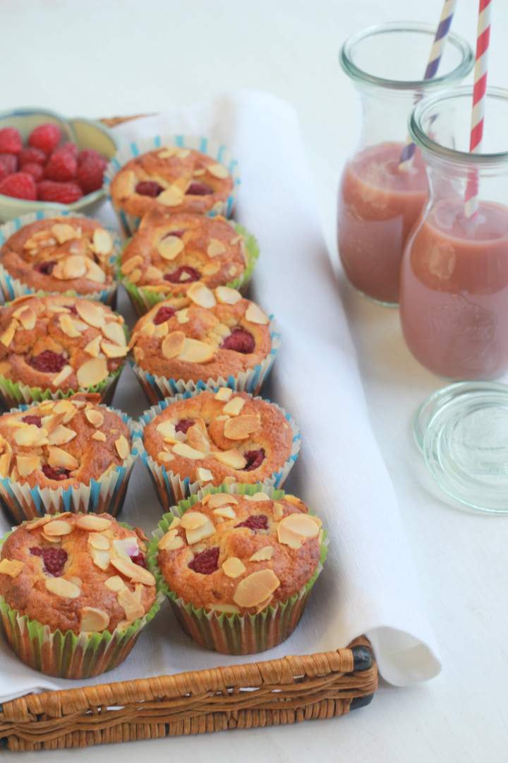 Buttermilk Muffins and juice