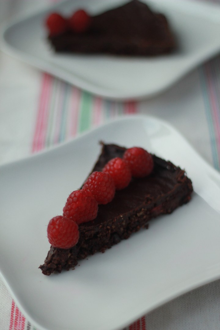 Raspberry Fudge Tart II 