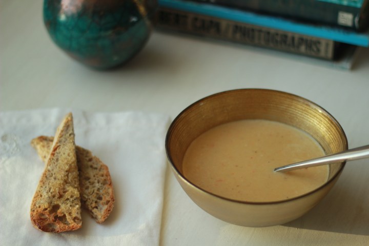 Roast Onion Soup with Thai soups