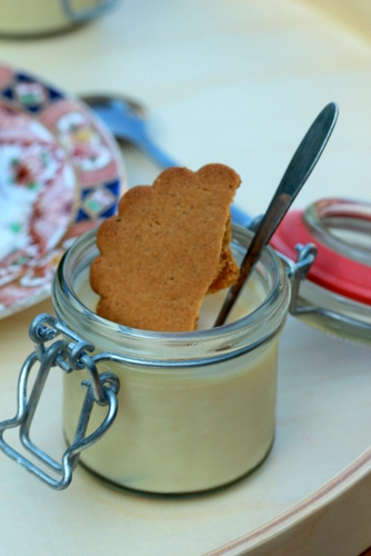 Lemon Tofu Cream Ginger