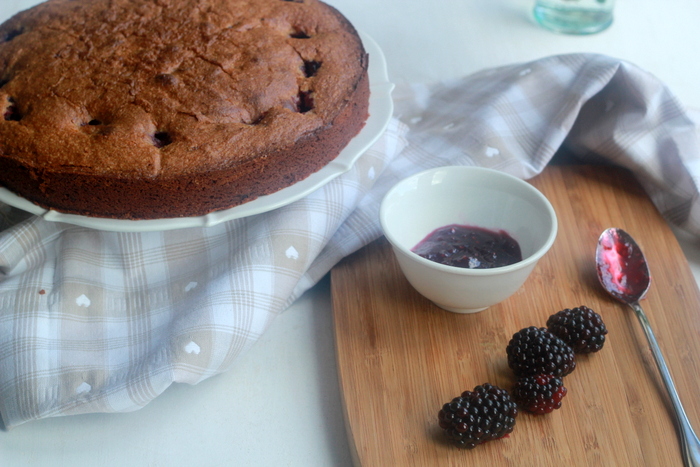 OO&L Blackberry Cake