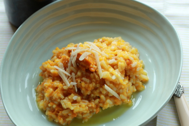 Oven Baked Risotto with Root veg