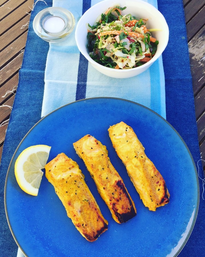 tandoori salmon